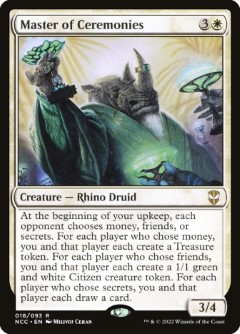 Master of Ceremonies Streets of New Capenna- Commander decks